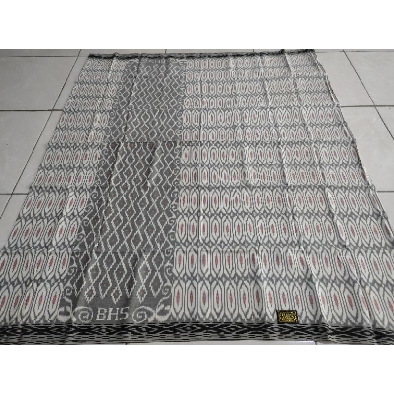 Sarung BHS Kawung Full Sutra Spunsilk Jadul Langka Second