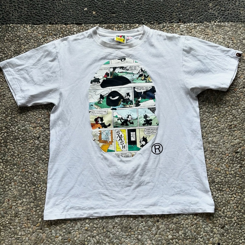 kaos bape by bathing ape preloved