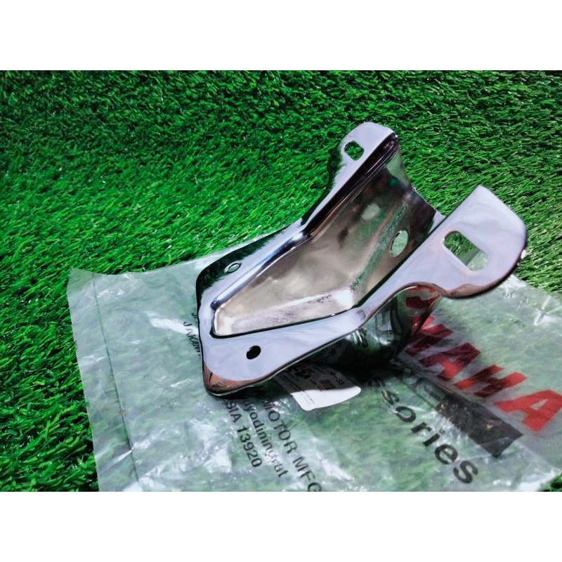 Dudukan Lampu Stop Plat Bk Plat Nomor Rx King Original Chrome