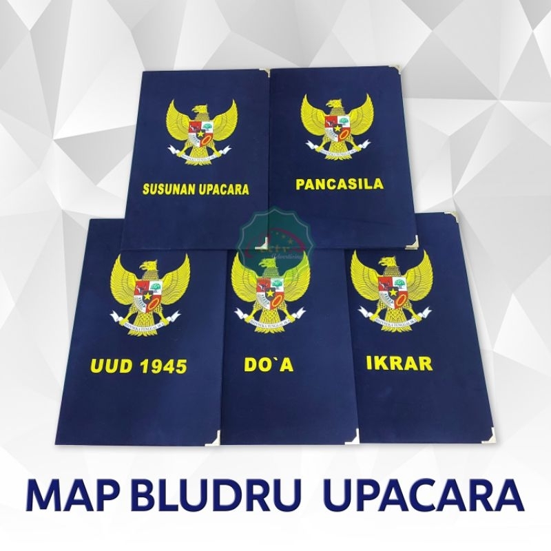 

Map Bludru Tex Upacara | Map Kantor | Map Sekolah 1 Set ( Isi 5 Pcs ) Warna Nevy Ukuran F4