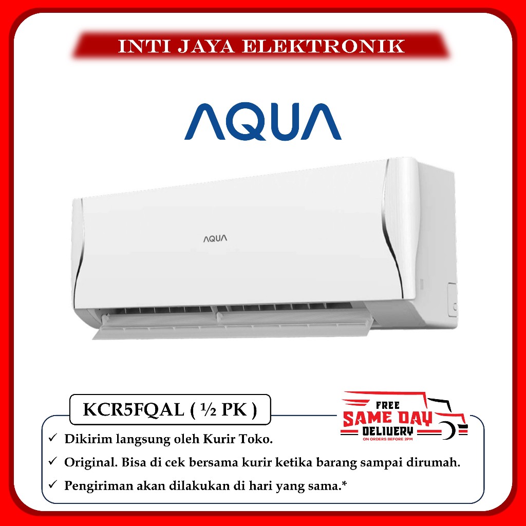 AC AQUA 1/2 PK - 1 PK STANDARD TURBO COOL - KCR5FQAL AQUA 1/2PK TURBO COOL 0.5PK 0,5PK 0.5 0,5 PK 1P