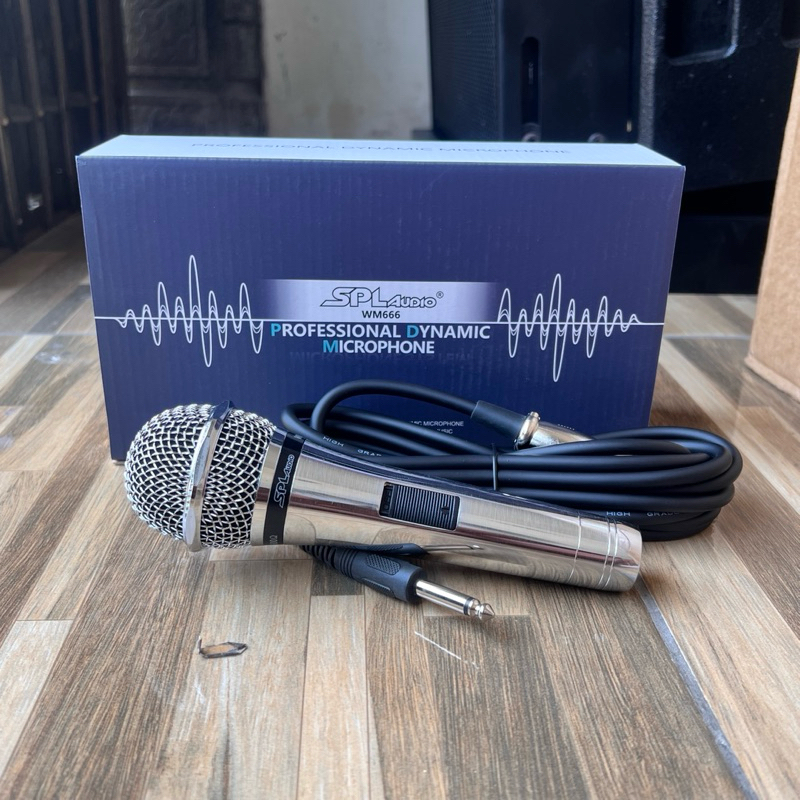 Mic SPL WM666 - SPL Audio Dynamic Microphone WM 666