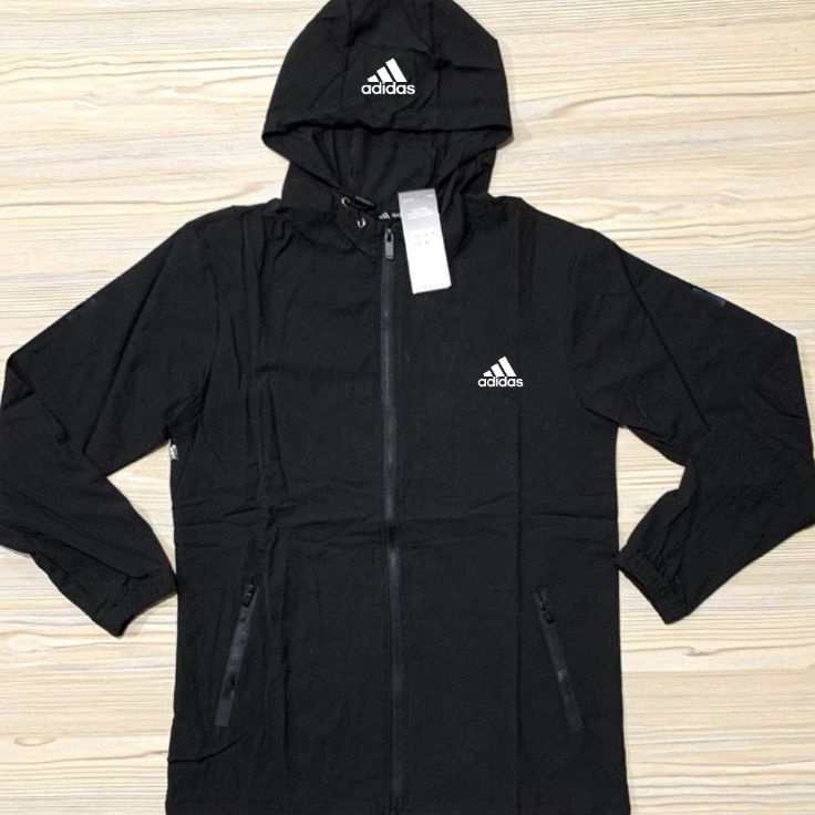 Murah Minggu Ini  Jaket Olahraga Parasut IMPORT Premium waterproof running joging pria wanita jaket 