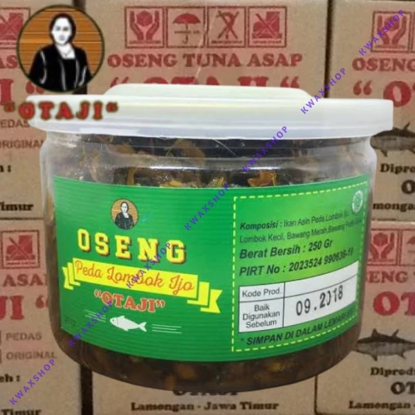 

OTAJI Oseng Pedo Lombok Ijo 250gr