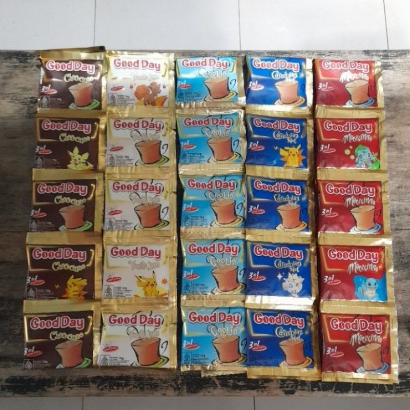 

Good Day renceng isi 10 sachet gooday