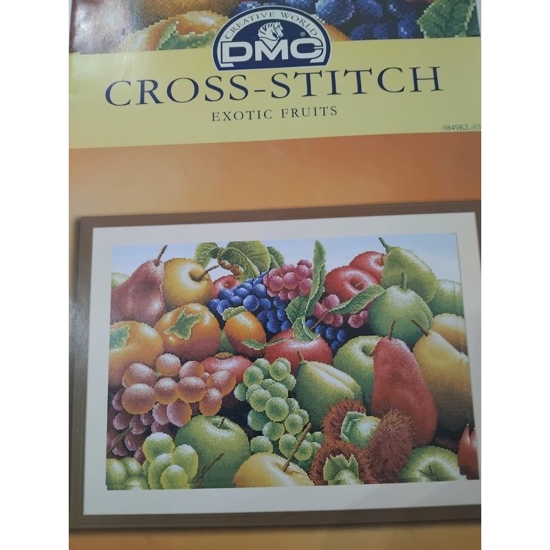 Leaflet Pola Kristik DMC Exotic Fruits