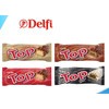 

DELFI TOP WAFER CHOCOLATE COKLAT STRAWBERRY BLACK IN WHITE TRIPLE CHOC