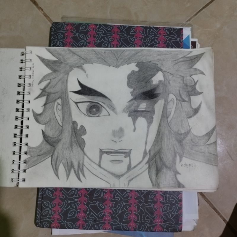 

CUSTOM SKETSA WAJAH/ANIME/KARTUN ukuran B5