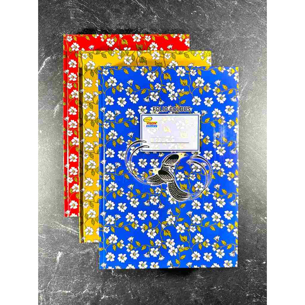 

(Pcs)Buku Hard Cover Vision Folio isi 100 lembar / Hard cover Folio 100 lembar