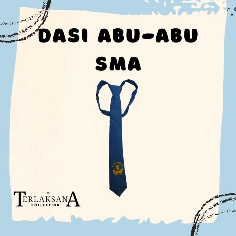 Dasi Sekolah SMA Dasi Abu-Abu SMA