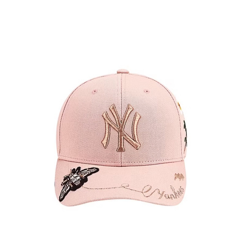 Topi MLB Gold Bee Structured Cap Preloved