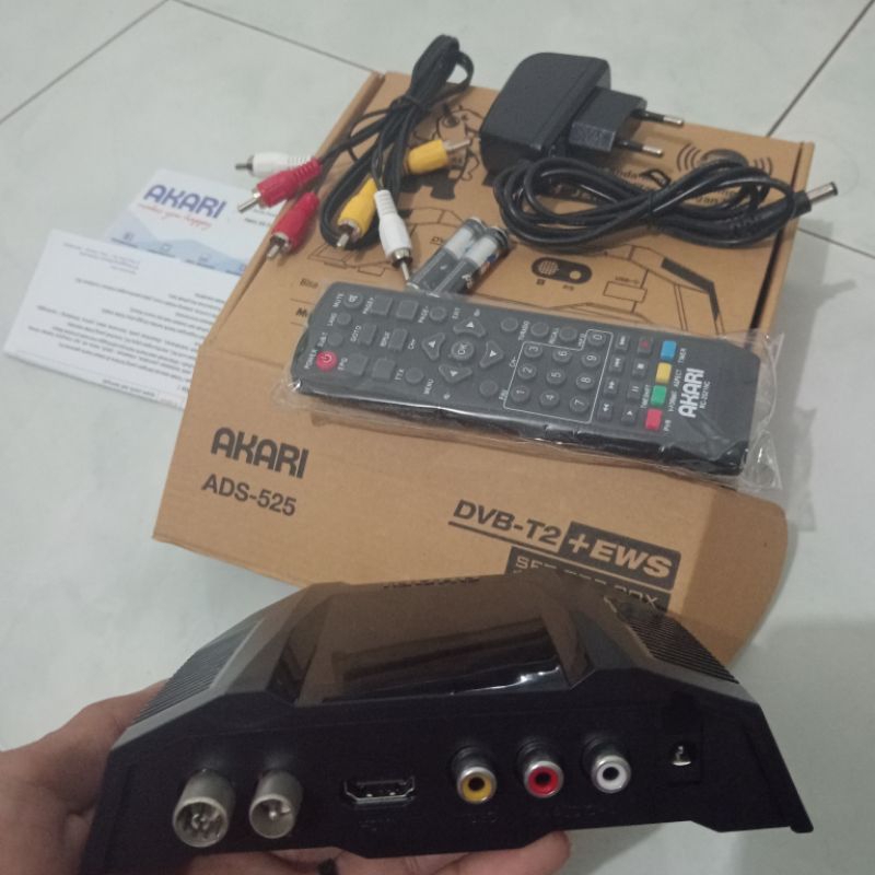 SET TOP BOX AKARI ADS 525 DVB-T2 TV DIGITAL