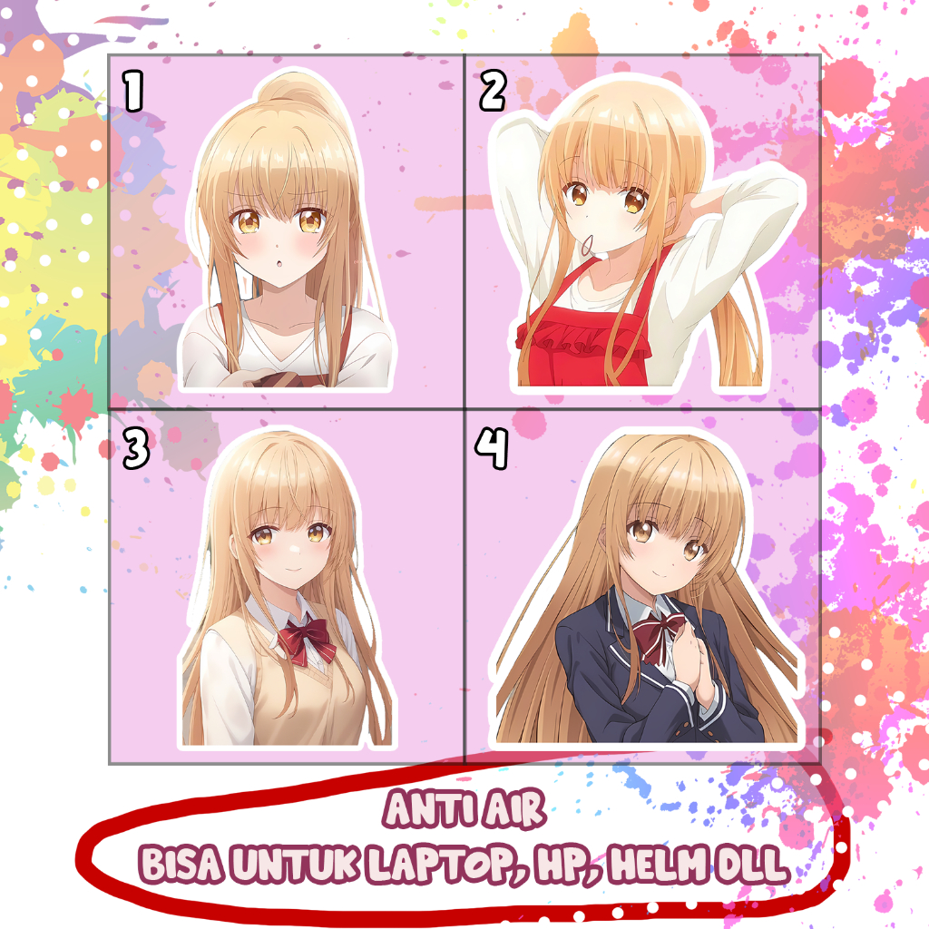 

Stiker Mahiru Shiina Otonari no tenshi, Sticker Lucu Murah