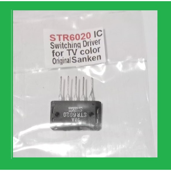 STR6020 IC Switching Driver for TV color Original Sanken