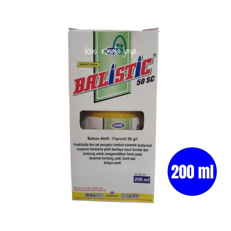 Insektsida BALISTIC 50 EC 200 ml bahan Aktif Fipronil