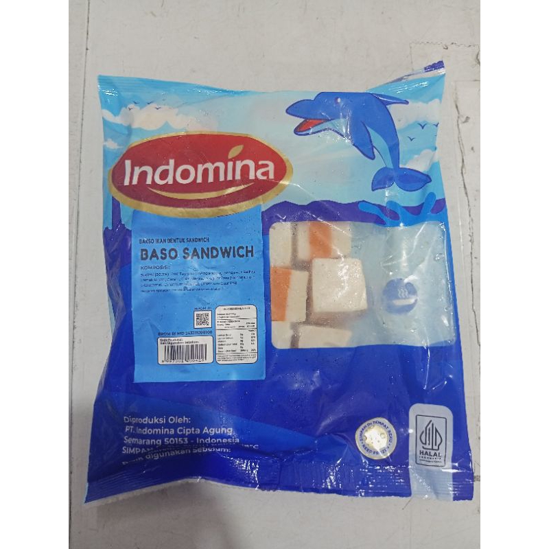 

Indomina Olahan ikan baso sandwich 500gr/ baso ikan