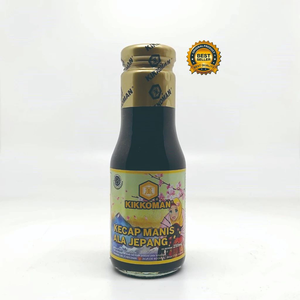

Japanese Sweet Sauce ( kecap manis ala jepang) HALAL Botol 250gr / KIKKOMAN KECAP MANIS Ala Jepang 250 ml Halal | Sweet Sauce