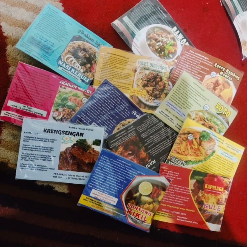 

bumbu masak arab (bumbu kering) varian nasi arab 10gr