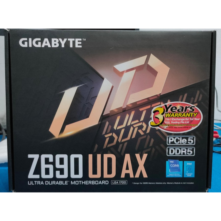 MOTHERBOARD GIGABYTE Z690 UD AX
