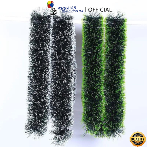 SHUAIAN Slinger Natal Putih Salju / Selinger Natal Hijau Daun /Slinger Dekorasi Pohon Natal/ Slinger