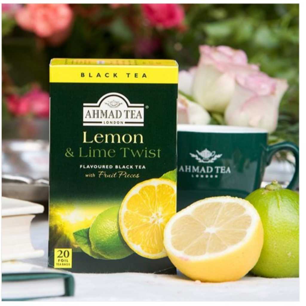 

Ahmad Tea Lemon (Green Tea, Mint Cold, Lime Cold, Ginger Infusion, Lime Twist)