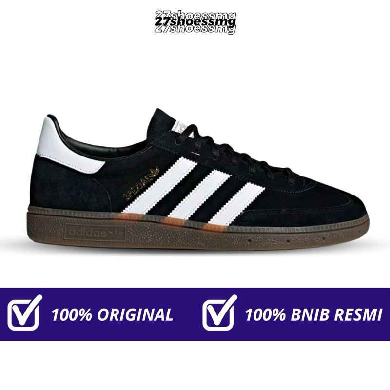 Adidas Handball Spezial Black White Gum 100% Original Resmi