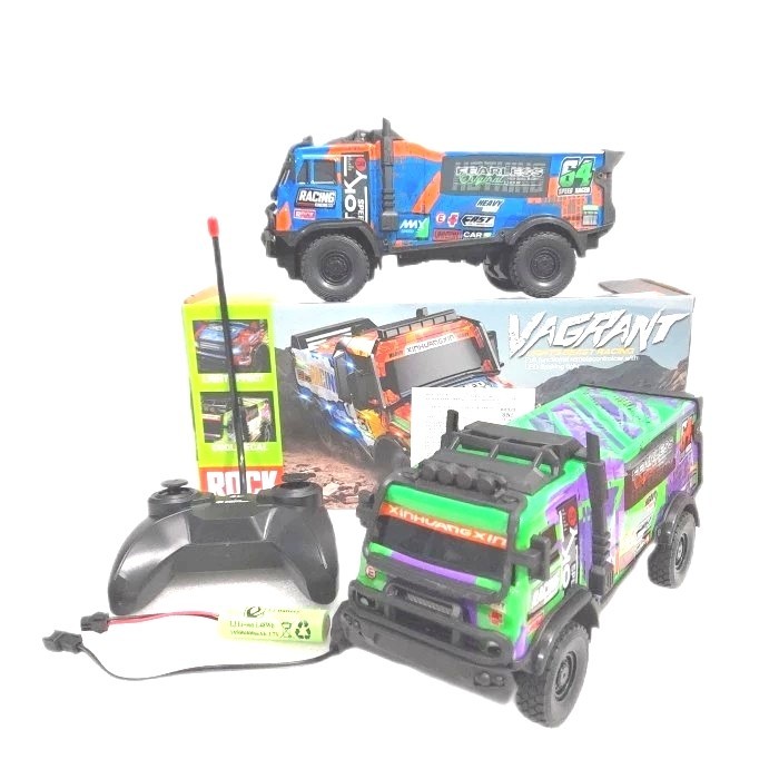Mainan Anak Remot Control RC Truck Rally Dakar Rc Truck Rally Van Lighting 037