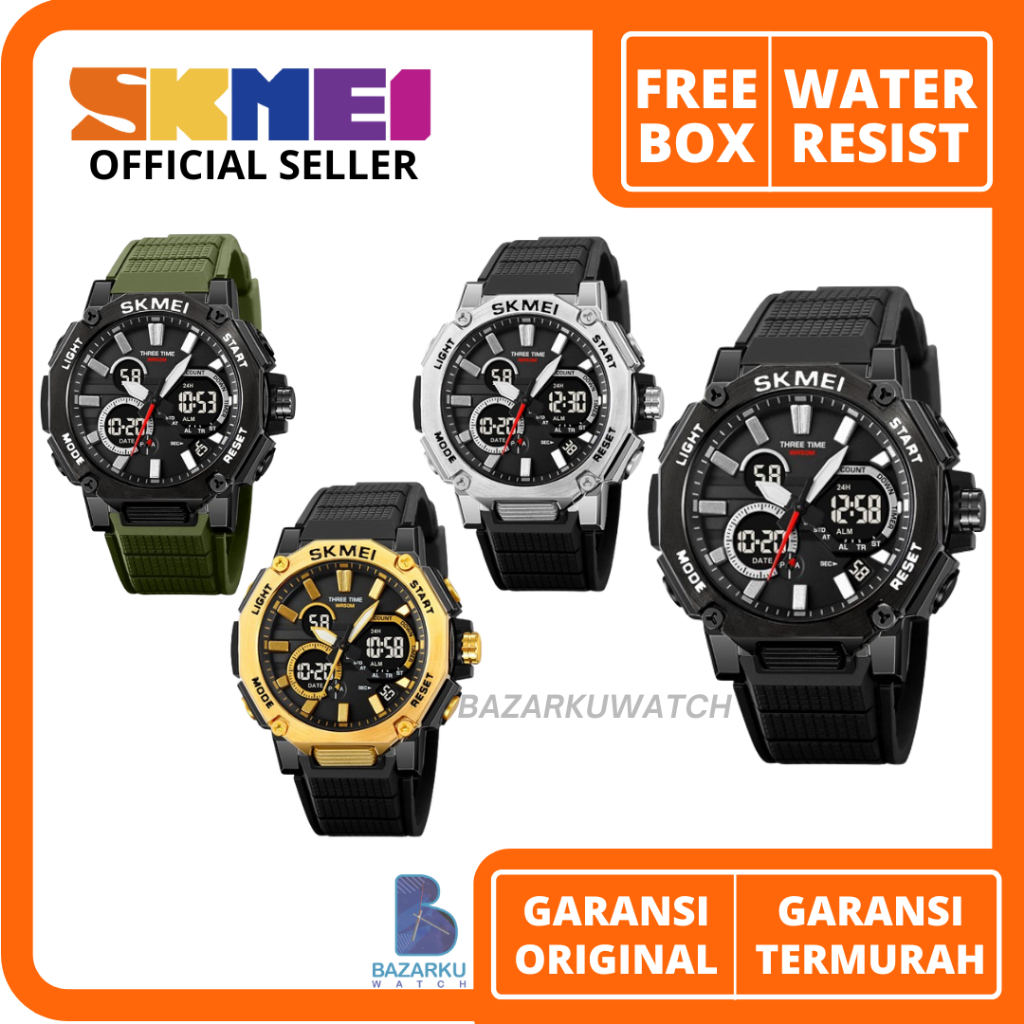Jam Tangan Pria Skmei 2219 Jam Tangan Sport Pria Jam Skmei Pria Jam Skmei Jam Tangan Pria Anti Air
