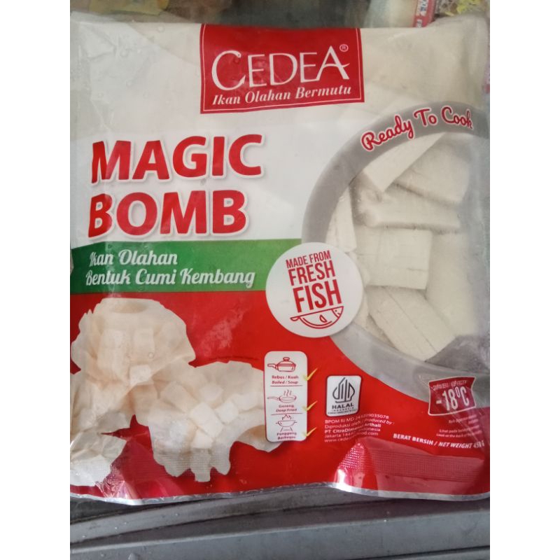 

Cedea Magic Boom Olahan Ikan Bentuk Kembang Cumi 450gr