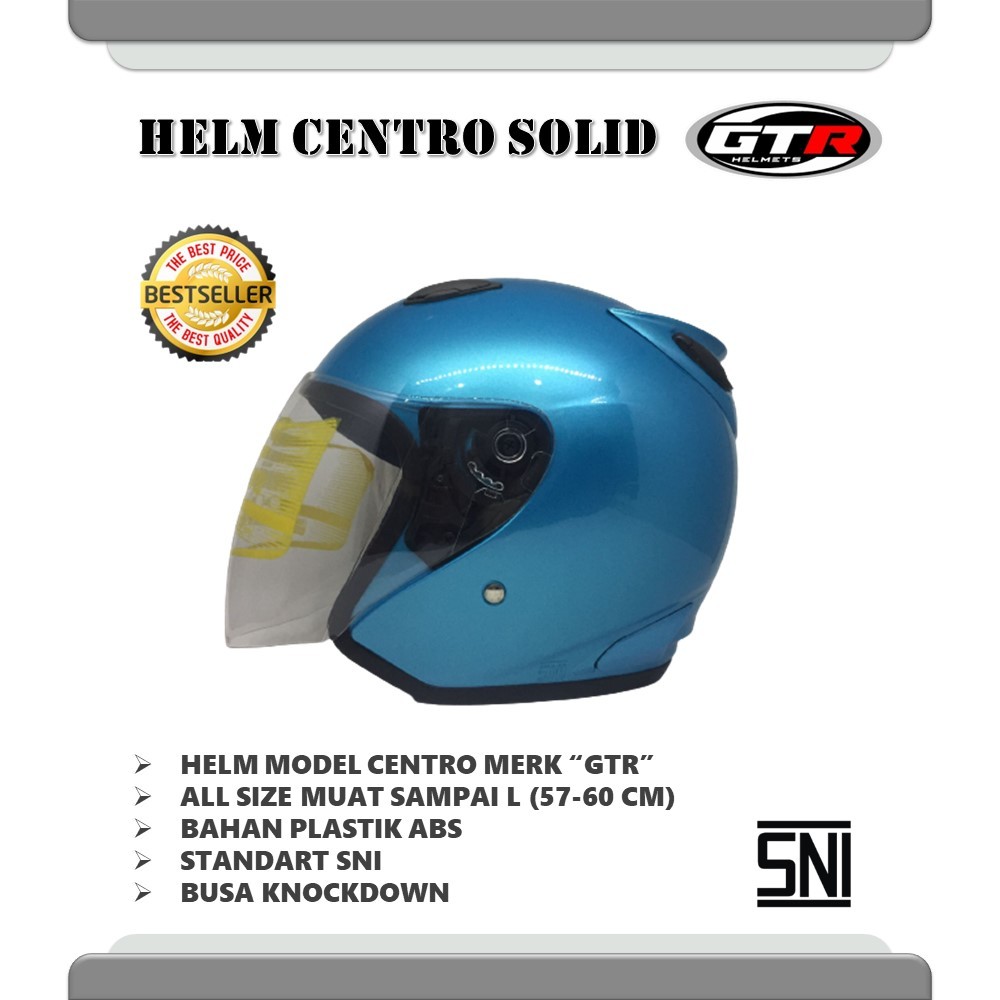 HELM GTR CENTRO STANDARD (PACKING KARDUS)