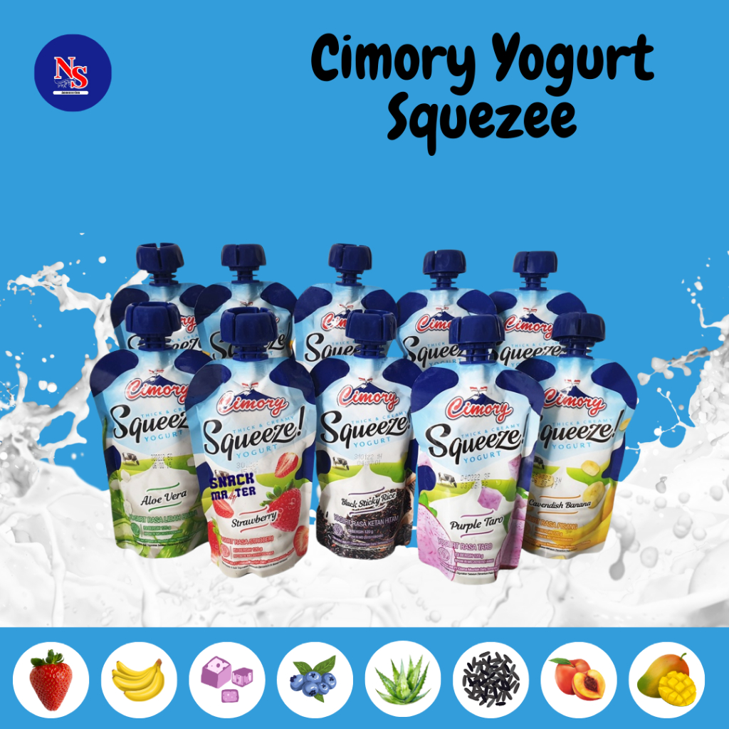 

Cimory Yogurt Squezee All Varian Rasa - Cimory Squezee 120ml