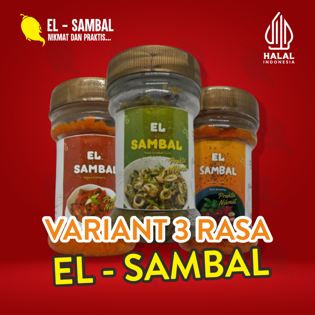 

3 Rasa Sambal Pilihan El Sambal Original