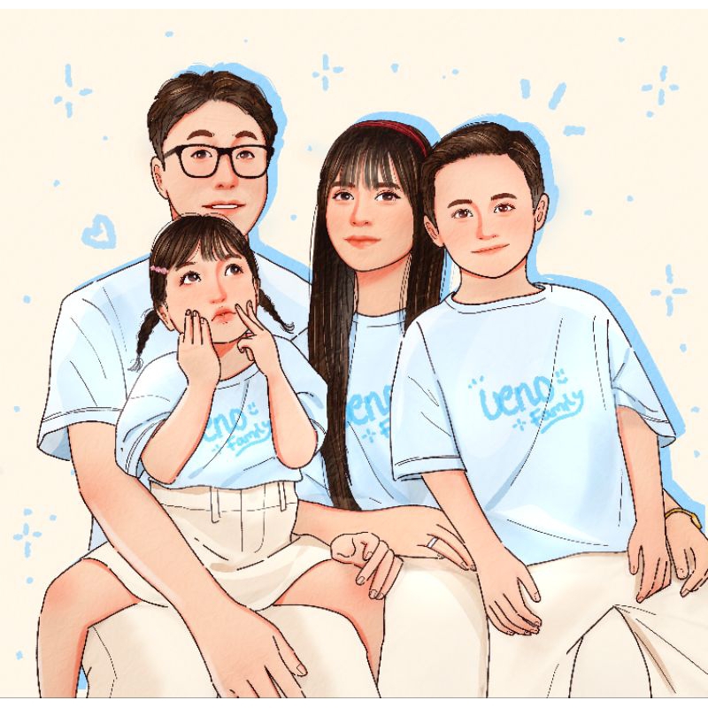 jasa lustrasi Wajah cartoon, foto sendiri Jasa Edit Vektor Wajah/Karikatur/ Edit Foto/ Kartun Simpel