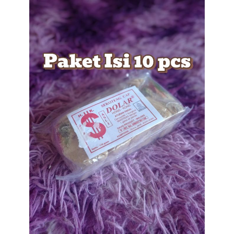 

Paket Hemat Sekoteng Dolar Merah (Isi 10 pack)