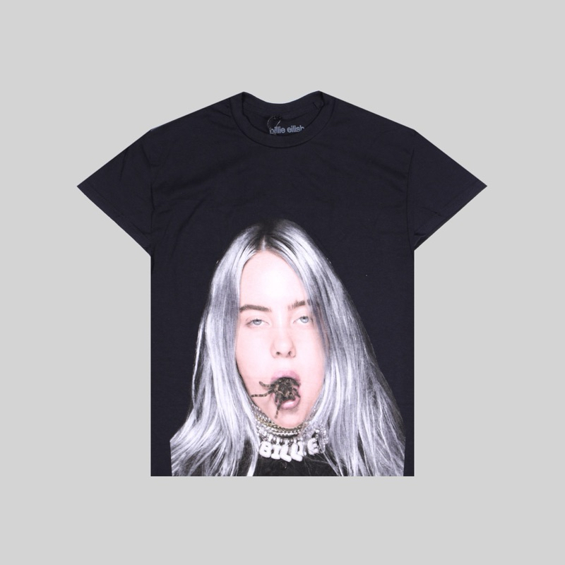 TSHIRT - BILLIE EILISH - SPIDER TARANTULA MOUTH - ROCKMERCH