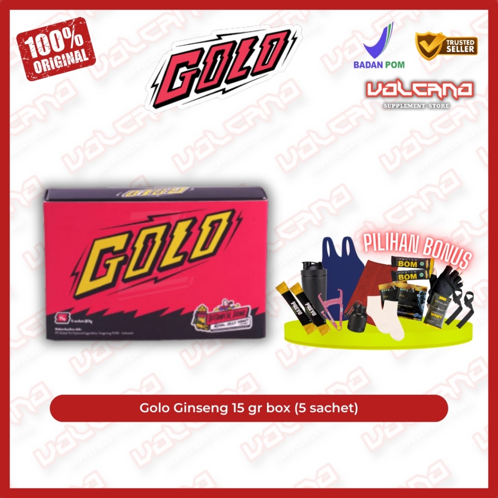 

Mister GOLO Korean Ginseng Botanical 15 gr box 5 sachet