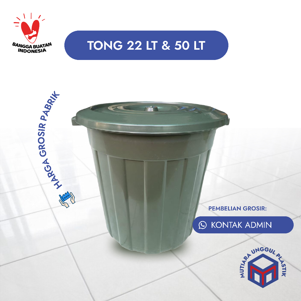 GENTONG AIR / TIMBA 22 LITER  / TIMBA 50 LITER / EMBER TUTUP BESAR /GENTONG BAK AIR MANDI / TONG AIR