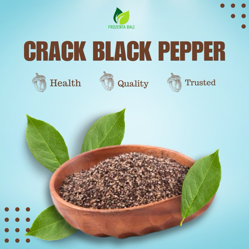 

Cracked Black Pepper 125gr