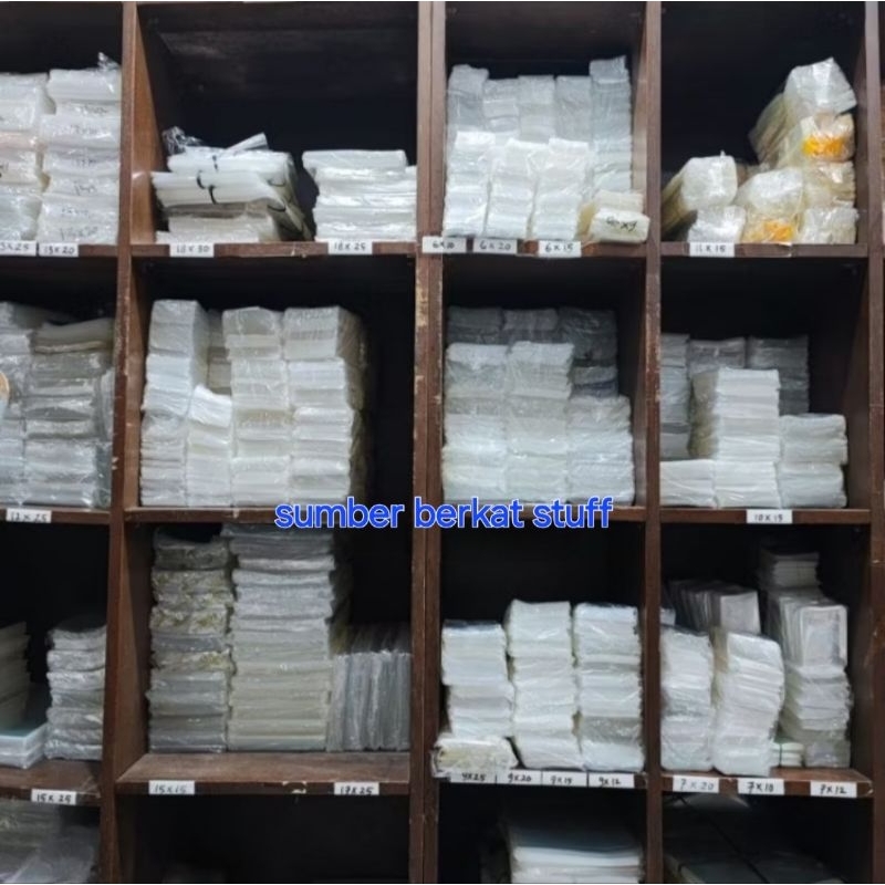 

Plastik OPP Kaca Lebar 10 cm - 45 cm per kilo harga murah