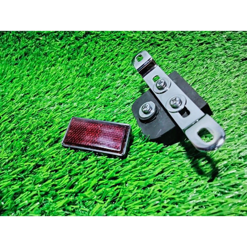 Plat Nomor Belakang Rx King Set Mata Kucing Chrome