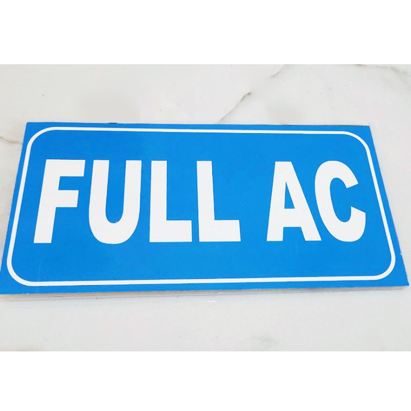 

READY SIAP KIRIM Papan Akrilik Sign Label Gantungan Akrilik FULL AC