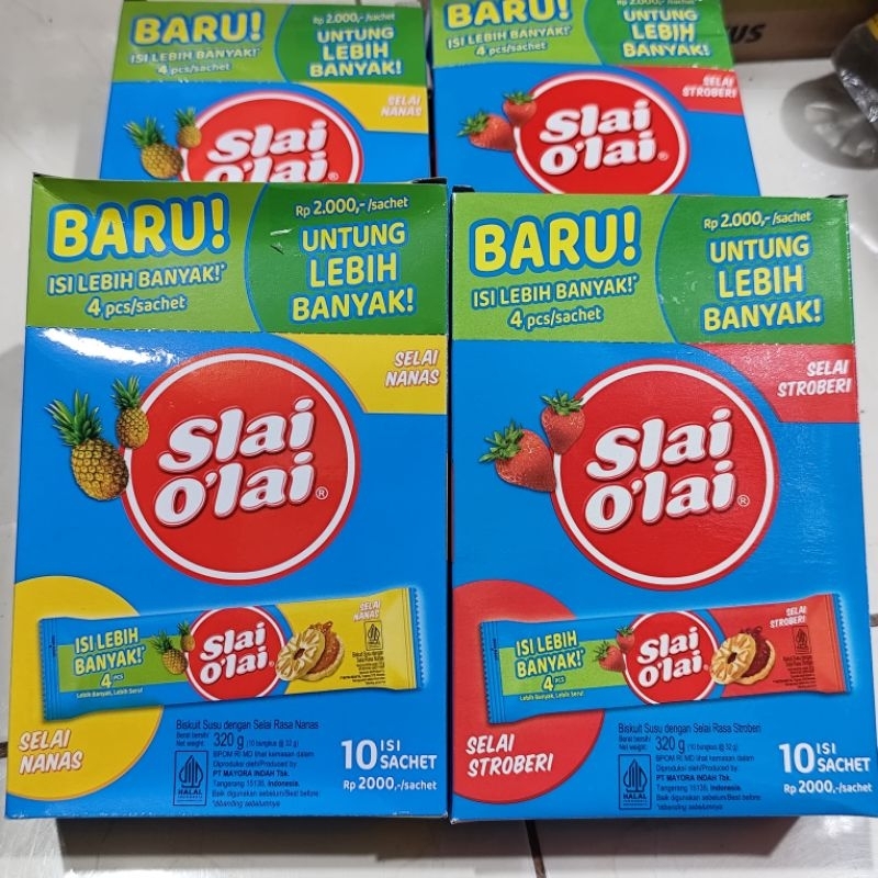 

Biskuit Slaio'lai isi 10 Sachet