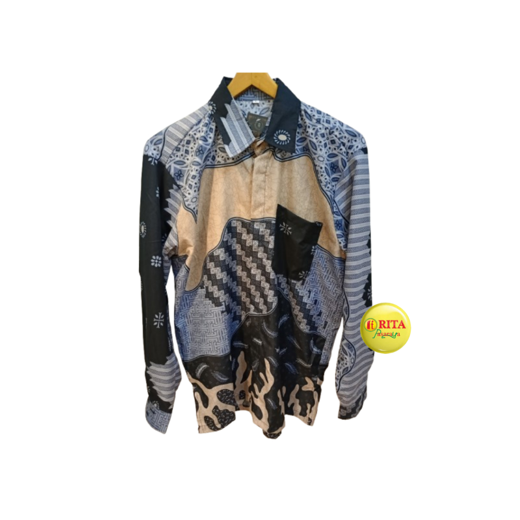 Ceria Batik Kemeja Batik/Batik Lengan Panjang