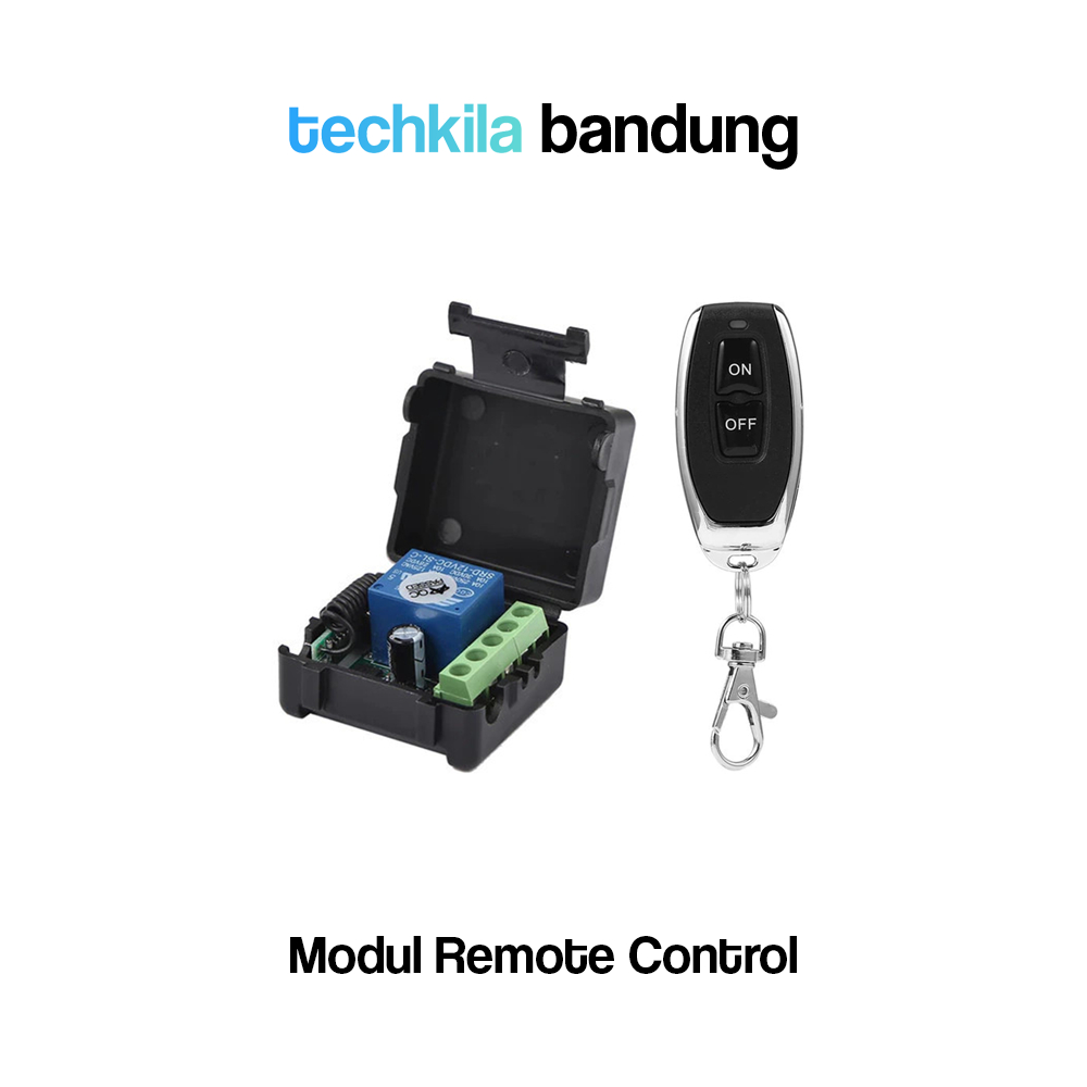 MODUL REMOTE CONTROL WIRELESS RF 433MHz / RELAY TRANSMITER REMOTE CONTROL