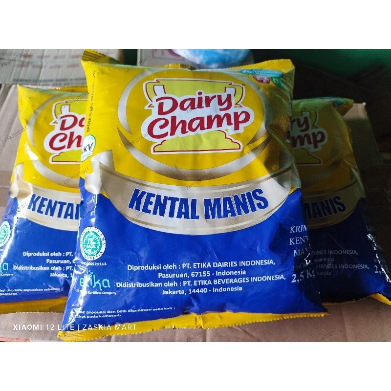 

SUSU KENTAL MANIS DAIRY CHAMP 2.5 KG KENTAL MANIS