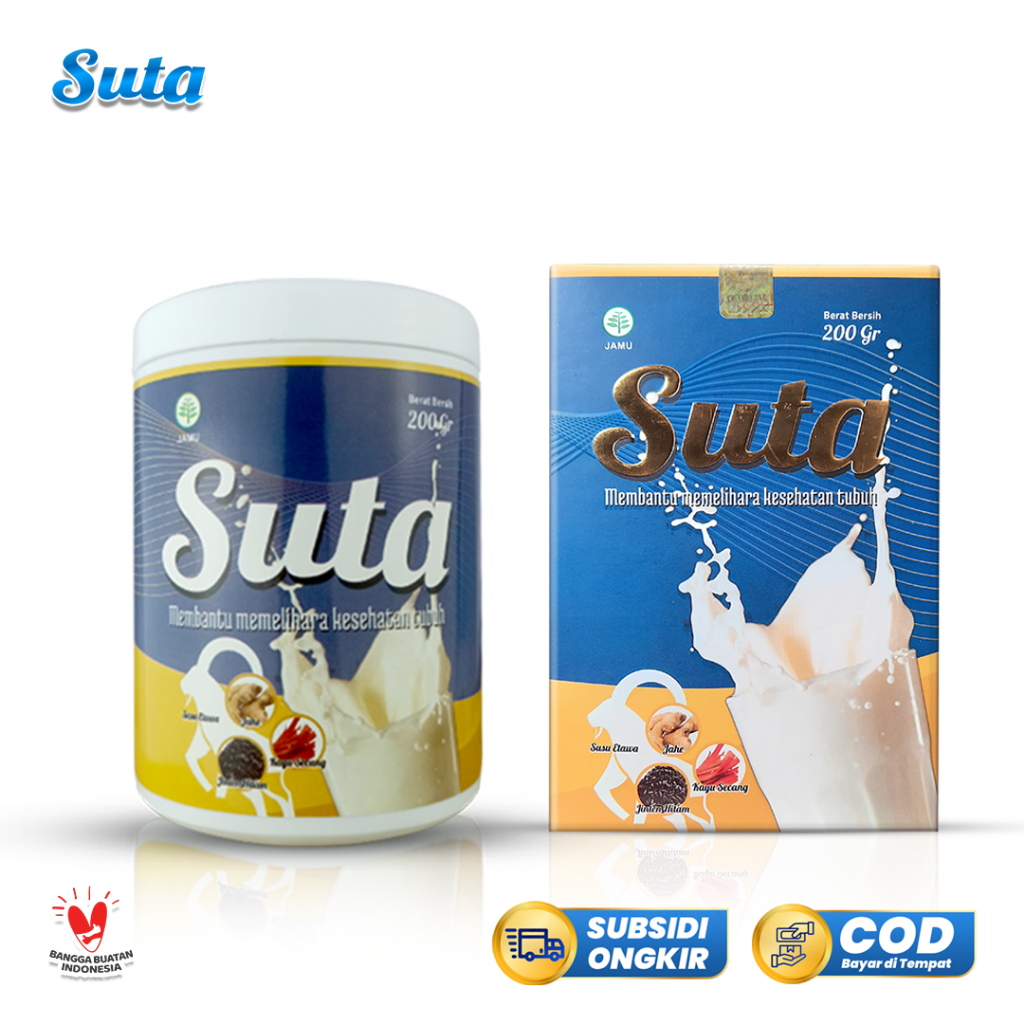 

Suta 1 Pot 1 Box - Susu Kambing Etawa dengan Jahe Merah, Kayu Secang, dan Habbatussauda