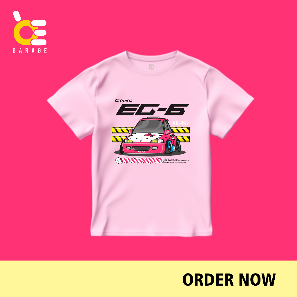 Kaos diecast HONDA CIVIC HELLO KITTY