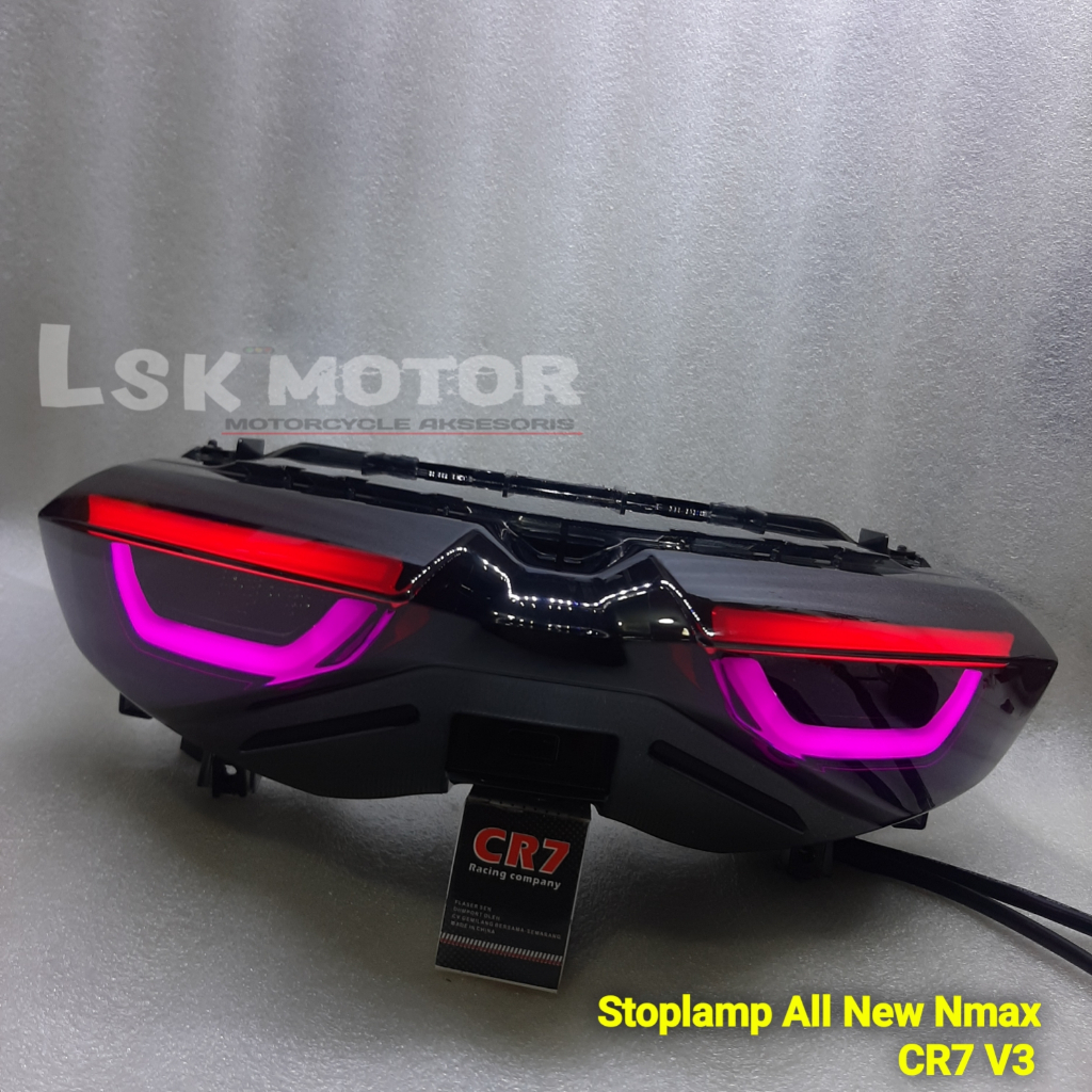 STOPLAMP NMAX NEW CR7/LAMPU BELAKANG NMAX NEW MODEL XMAX
