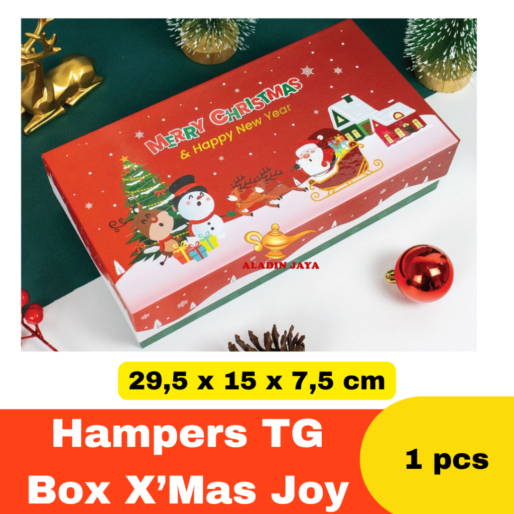 

Box Natal | Hampers TG Box X'Mas Joy 29,5x15x7,5cm