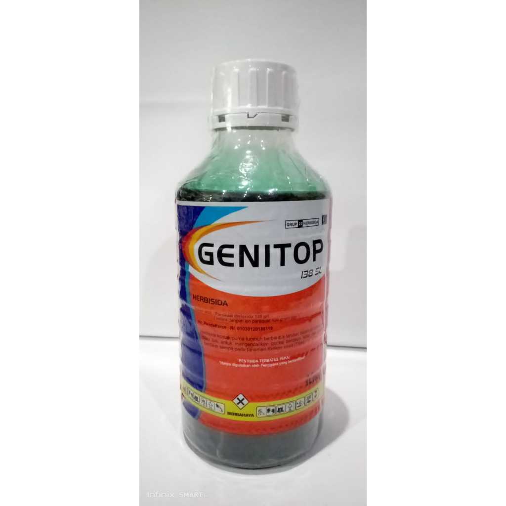 Herbisida GENITOP 138 SL 1 liter Pembasmi Hama Rumput